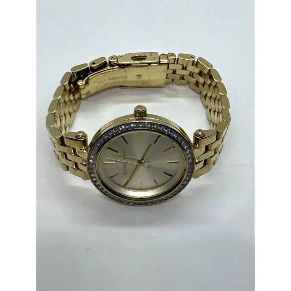 Michael Kors Mini Darci MK3365 Women Gold Analog Dial Quartz Wrist Watch JNA281